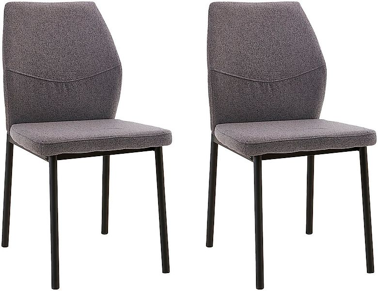 Home affaire Esszimmerstuhl "Lumos", (Set), 2 St., Webstoff, Webstoff in vi günstig online kaufen