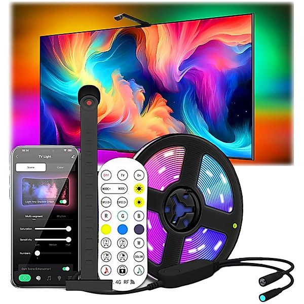 Rosnek LED Stripe TV LED Hintergrundbeleuchtung günstig online kaufen