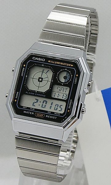 CASIO Digitaluhr Casio Edgy Collection A130WE-1AEF, (1-tlg) günstig online kaufen
