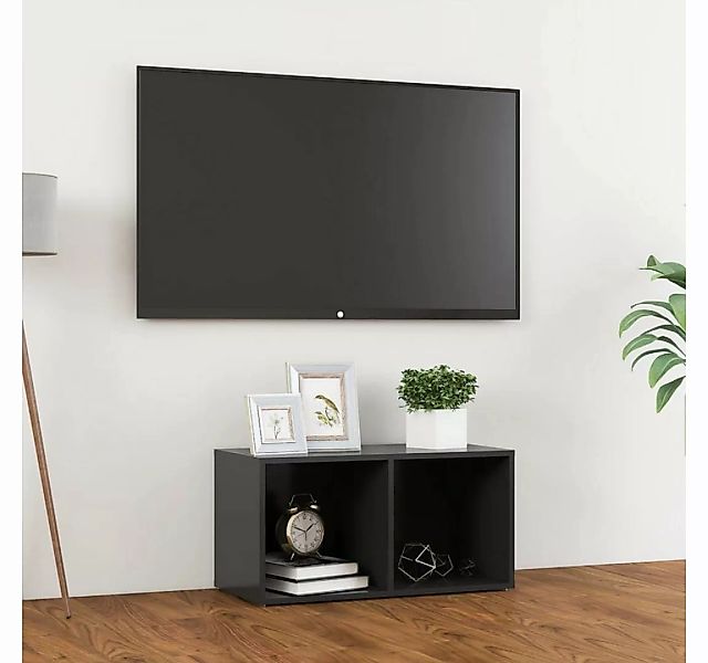 furnicato TV-Schrank Grau 72x35x36,5 cm Holzwerkstoff günstig online kaufen