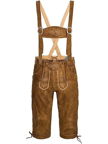 Spirit of Bavaria Trachtenlederhose Herren Trachten Lederhose mit Träger Kn günstig online kaufen