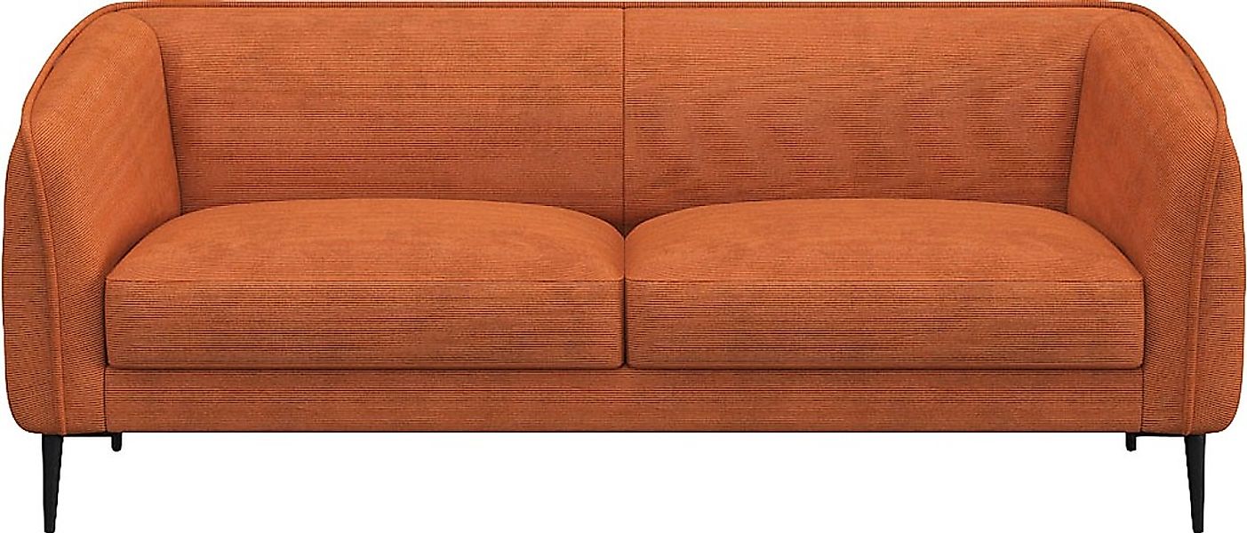 FLEXLUX 2,5-Sitzer "Belle Designsofa, Couch, bequem durch Kaltschaum im Sit günstig online kaufen