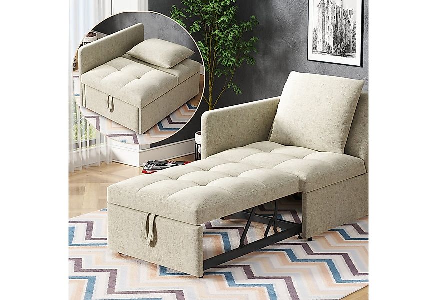 Flieks Daybett, Polsterbett Multifunktion-Schlafsofa mit verstellbarer Rück günstig online kaufen