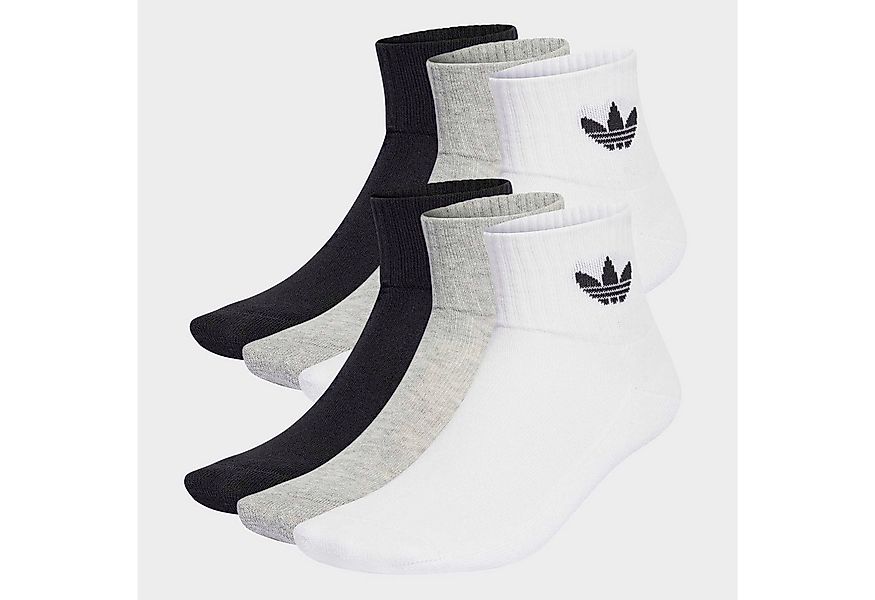 adidas Originals Sportsocken MID ANKLE, 6 PAAR (6-Paar) für Laufen, 6er-Pac günstig online kaufen