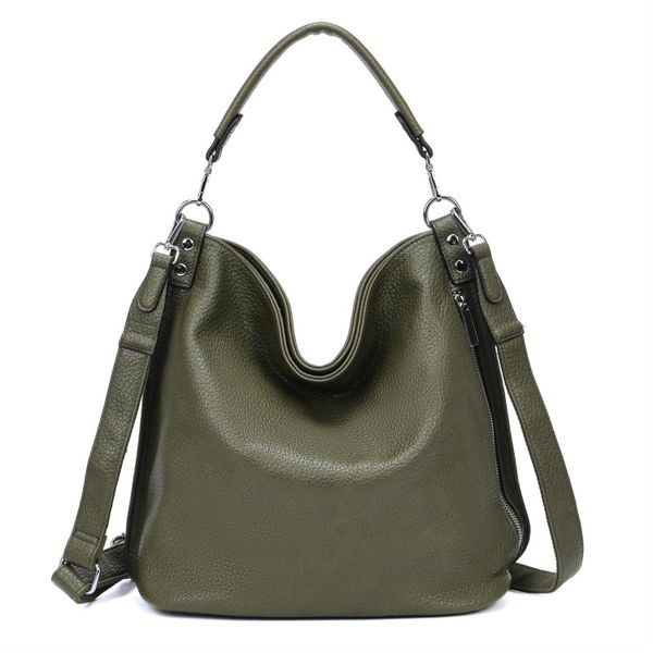 ITALYSHOP24 Schultertasche DAMEN XXL SHOPPER HOBO günstig online kaufen