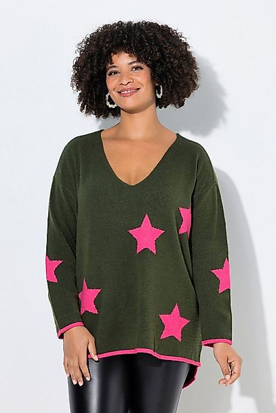 Angel of Style Strickpullover Pullover oversized Sterne Langarm günstig online kaufen