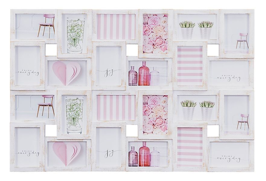 Levandeo® Bilderrahmen Collage, Bilderrahmen Collage 24 günstig online kaufen