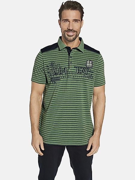 Jan Vanderstorm Poloshirt KUIBERT mit Färbung günstig online kaufen