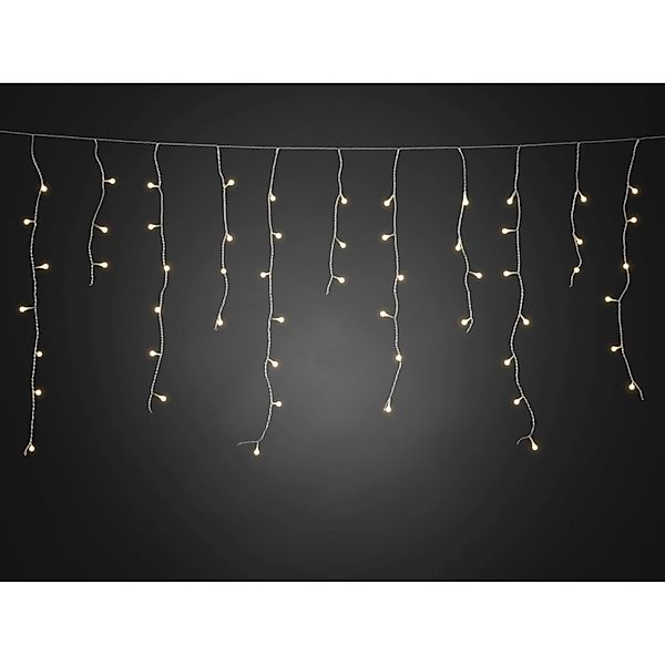 Konstsmide LED Lichtervorhang Eisregen Globes 400 warmweiße LEDs innen und günstig online kaufen