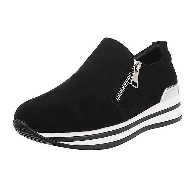 Ital-Design Trendiger Slipper mit exquisite Komfortoptionen Sneaker (893190 günstig online kaufen