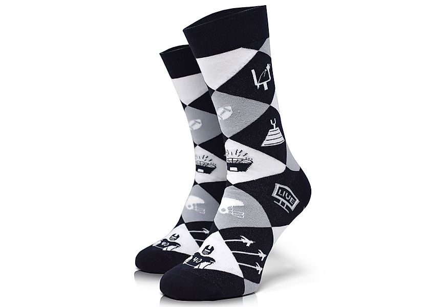 40YARDS Socken American Football Icons Socken - Unisex, Einheitsgröße: 37-4 günstig online kaufen