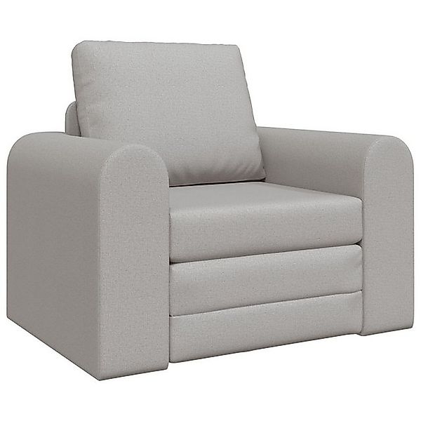 vidaXL Sofa Schlafsofa 2-in-1 Wolkengrau 98x71x83 cm Stoff, 1 Teile günstig online kaufen