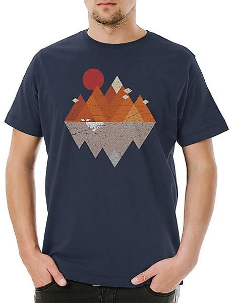 Urban Backwoods Print-Shirt Urban Backwoods Moby The Whale Herren T-Shirt N günstig online kaufen