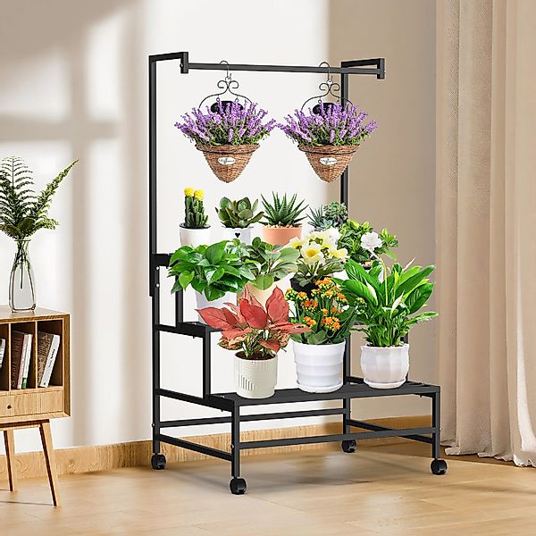 Sunicol Pflanzentreppe 6 Etagen Metall Blumenständer günstig online kaufen