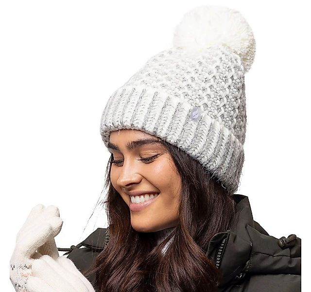 Heat Holders Bommelmütze warme Damen Pom Pom Mütze günstig online kaufen