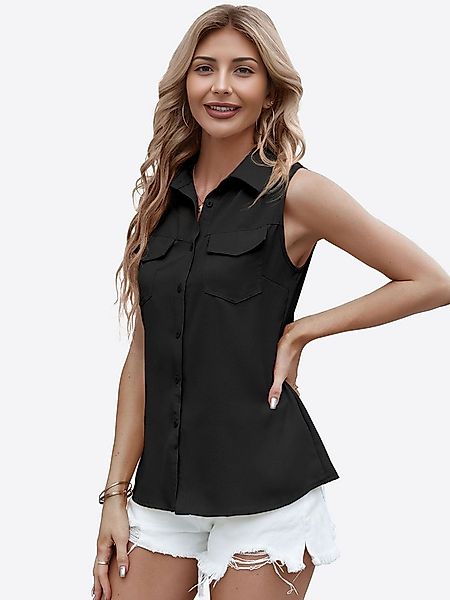 Imily Bela Tanktop Damen Ärmelloses Sommerhemd (Packung, 1-tlg., 1per-Pack) günstig online kaufen