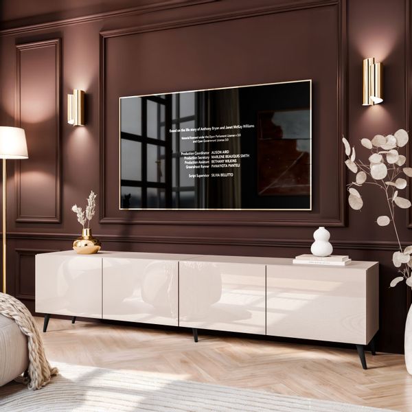 Lookway TV-Schrank COLGANTE 200 Kaschmir Hochglanz günstig online kaufen