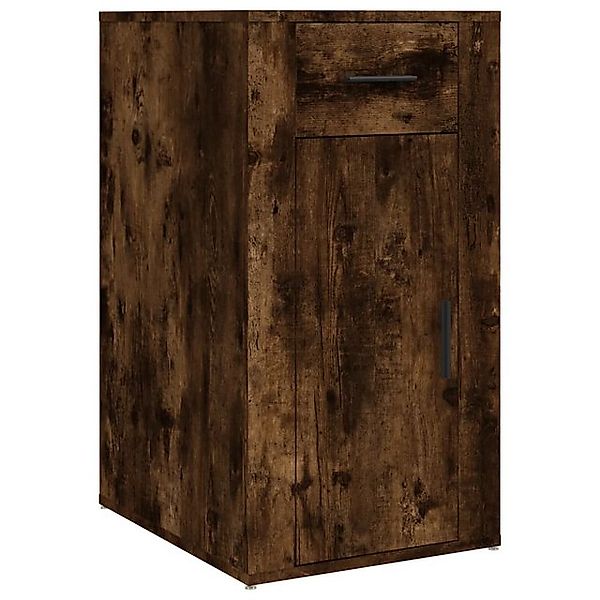 vidaXL Stauraumschrank Büroschrank Räuchereiche 40x49x75 cm Holzwerkstoff ( günstig online kaufen