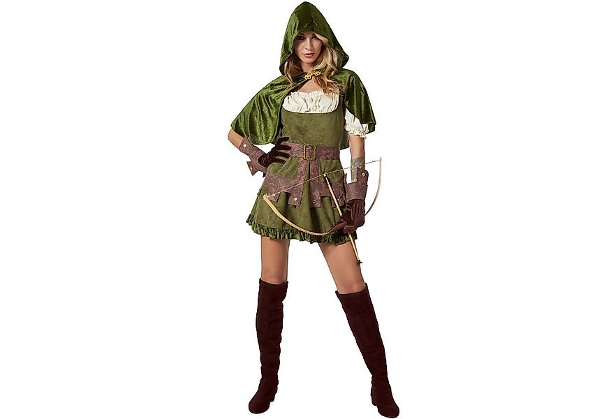 dressforfun Kostüm Damenkostüm, Bequemes Kleid mit passendem Umhang. günstig online kaufen