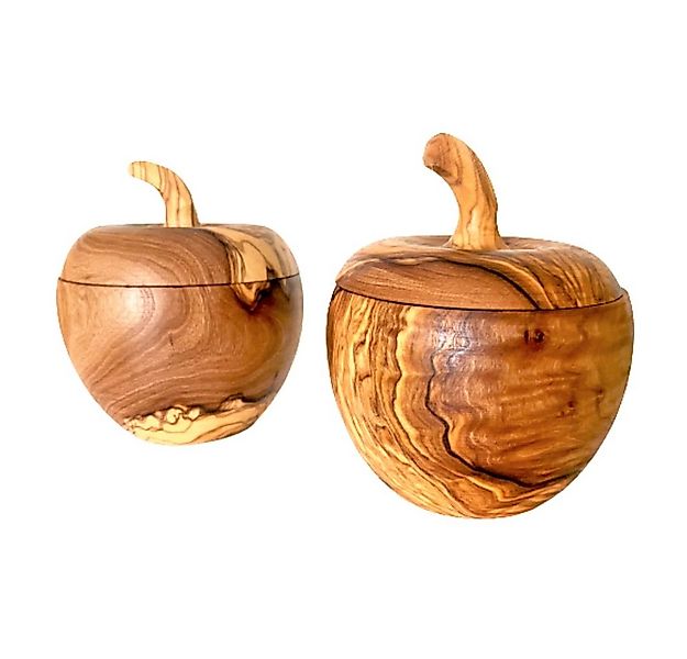 Olivenholz-erleben Aufbewahrungsdose Dose in Form eines Apfels (1 St), anti günstig online kaufen