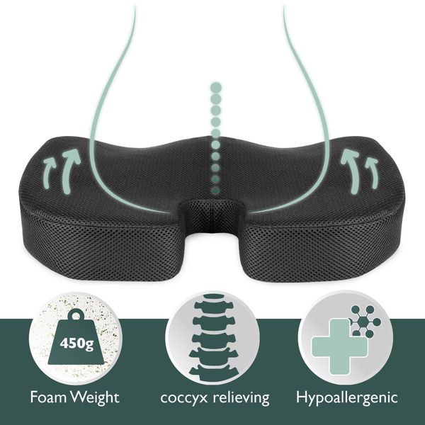 Beautissu Sitzkissen BeauErgo FS, ergonomische Sitzerhöhung günstig online kaufen