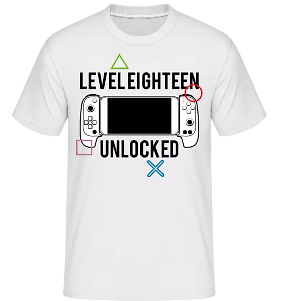 Level Eighteen Unlocked · Shirtinator Männer T-Shirt günstig online kaufen