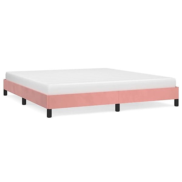 vidaXL Bettgestell Rosa 180x200 cm Samt Modell 11370839 günstig online kaufen
