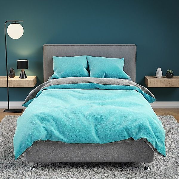 Buymax Bettwäsche Teddy Plüsch Bettbezug Set, günstig online kaufen