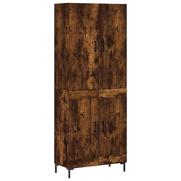 vidaXL Highboard Räuchereiche 69,5x34x180 cm Holzwerkstoff 3195792 günstig online kaufen