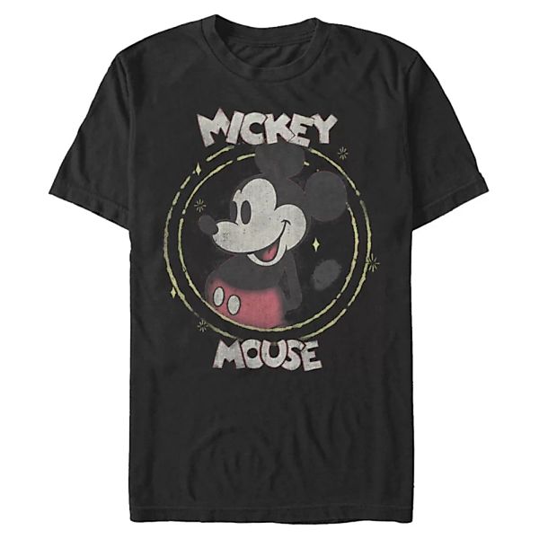 Disney - Micky Maus - Micky Maus Happy - Männer T-Shirt günstig online kaufen