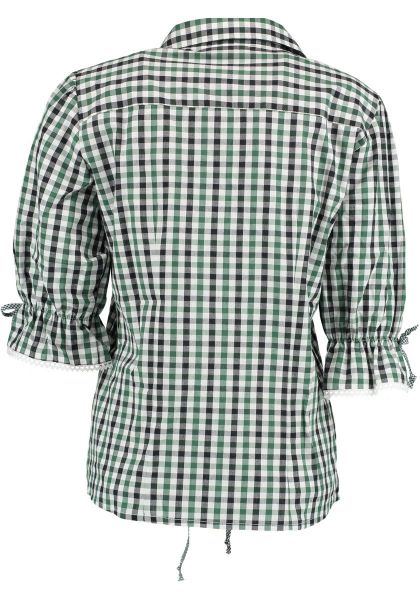 OS Trachten Trachtenbluse Paruvo Tailliert, Liegekragen, günstig online kaufen