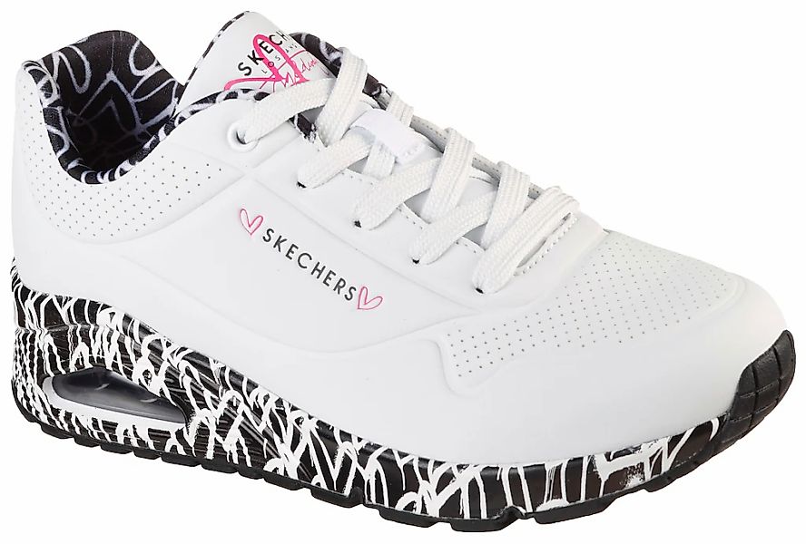 Skechers Sneaker "UNO LOVING LOVE", Freizeitschuh, Halbschuh, Schnürschuh m günstig online kaufen