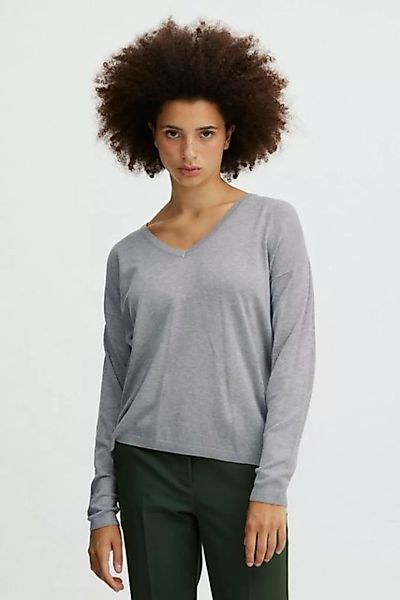 Ichi V-Ausschnitt-Pullover IHMAFA V LS2 - 20109092 günstig online kaufen