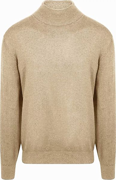 Steppin' Out Rollkragenpullover Cotton Cashmere Ecru - Größe XXL günstig online kaufen