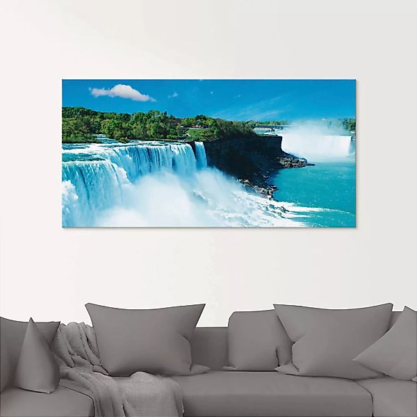 Artland Glasbild "Niagara", Gewässer, (1 St.), in verschiedenen Größen günstig online kaufen