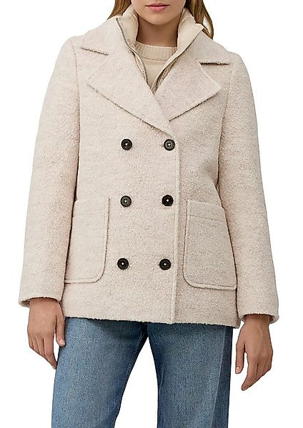 s.Oliver Cabanjacke mit Reverskragen und doppelreihiger Knopfleiste, Woll-A günstig online kaufen