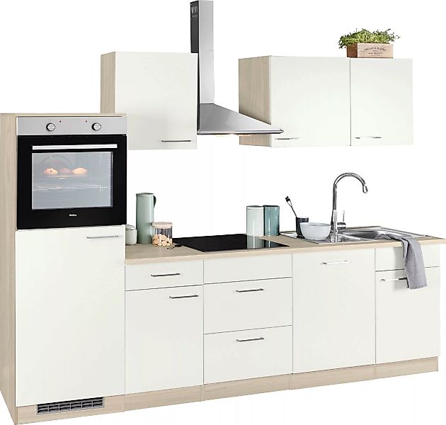wiho Küchen Küchenzeile "Zell", ohne E-Geräte, Breite 280 cm günstig online kaufen