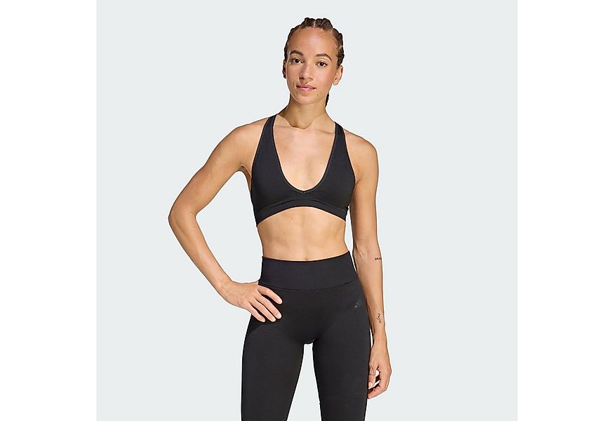 adidas Performance Sport-BH WORKOUT ESSENTIALS KNIT LIGHT SUPPORT BH (1-tlg günstig online kaufen