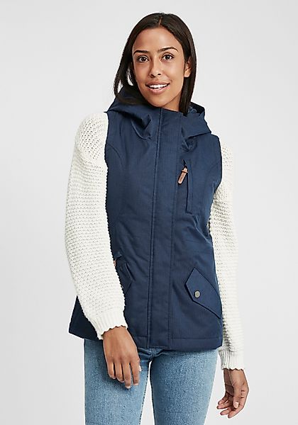 OXMO Longweste OXBellissa Weste mit Stehkragen günstig online kaufen