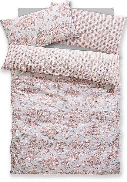 OTTO home Bettwäsche Nordby, Soft-Seersucker, 2 teilig, Bettwäsche aus Baum günstig online kaufen