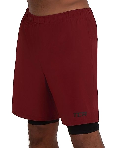TCA Trainingsshorts TCA Herren 2-in-1 Laufhose günstig online kaufen