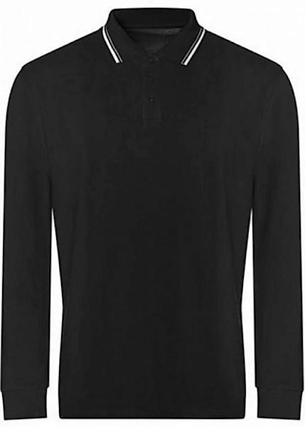 Just Ts Poloshirt Long Sleeve Tipped 100 Polo S bis 2XL günstig online kaufen