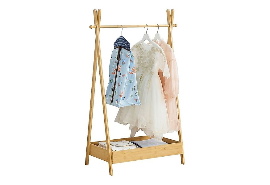 en.casa Garderobenständer, »Sola« mit Kleiderstange freistehend 126 x 73 x günstig online kaufen