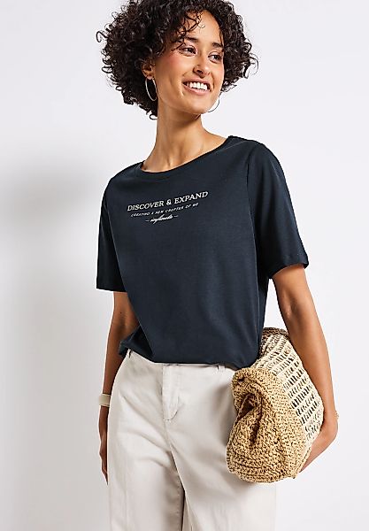 STREET ONE T-Shirt im soften Baumwoll-Mix günstig online kaufen