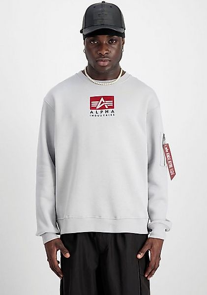 Alpha Industries Sweatshirt Satin Logo Sweater günstig online kaufen