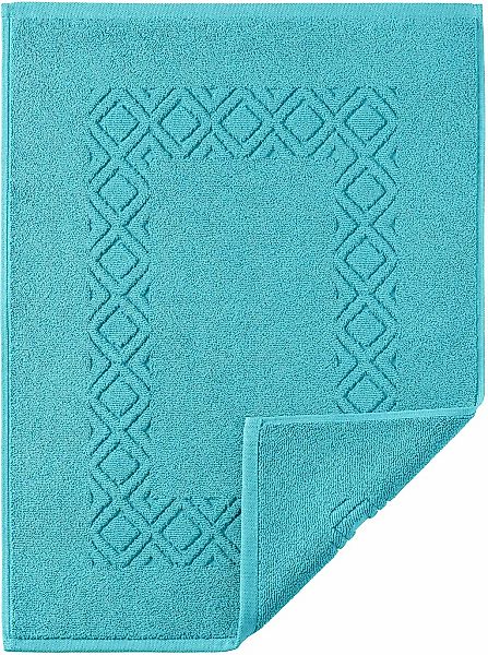 Egeria Badematte "Denver" Höhe 8 mm beidseitig nutzbar  fußbodenheizungsgee günstig online kaufen