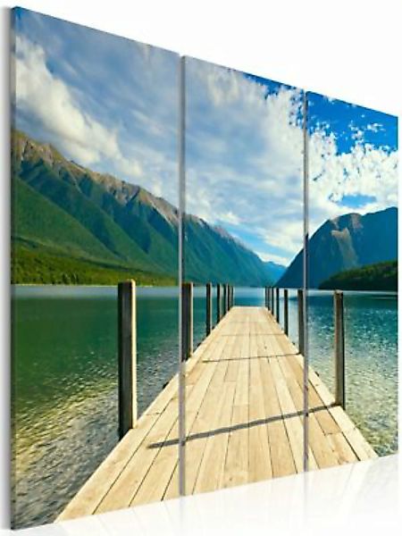 artgeist Wandbild Seebrücke mehrfarbig Gr. 60 x 40 günstig online kaufen