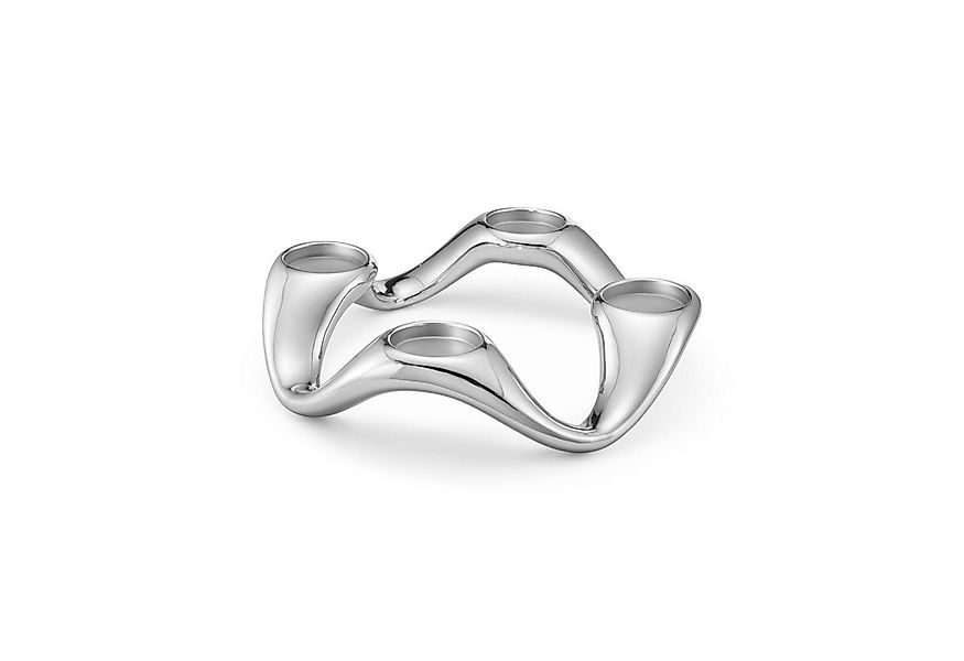 Georg Jensen Kerzenhalter Cobra für 4 Stumpenkerzen günstig online kaufen