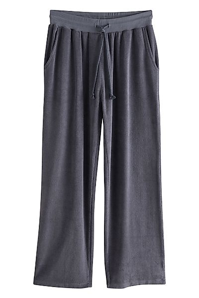 Next Jogginghose Frottee-Jogginghose mit offenem Saum günstig online kaufen