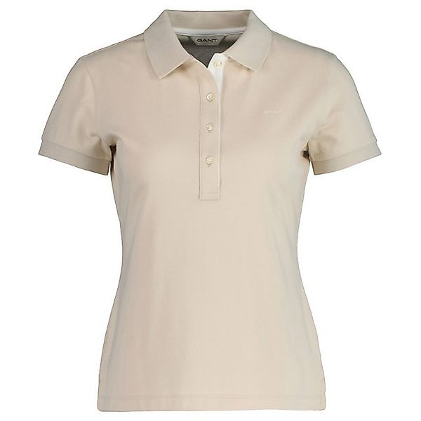 Gant Poloshirt 4200828 Damen Poloshirt Slim Sleeve mit Kontrastkragen günstig online kaufen